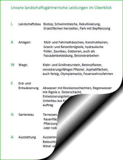 Zum Dokument Gartenbau ...